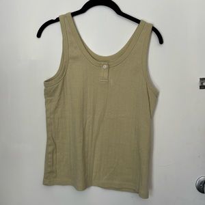 Light green Everlane tank top